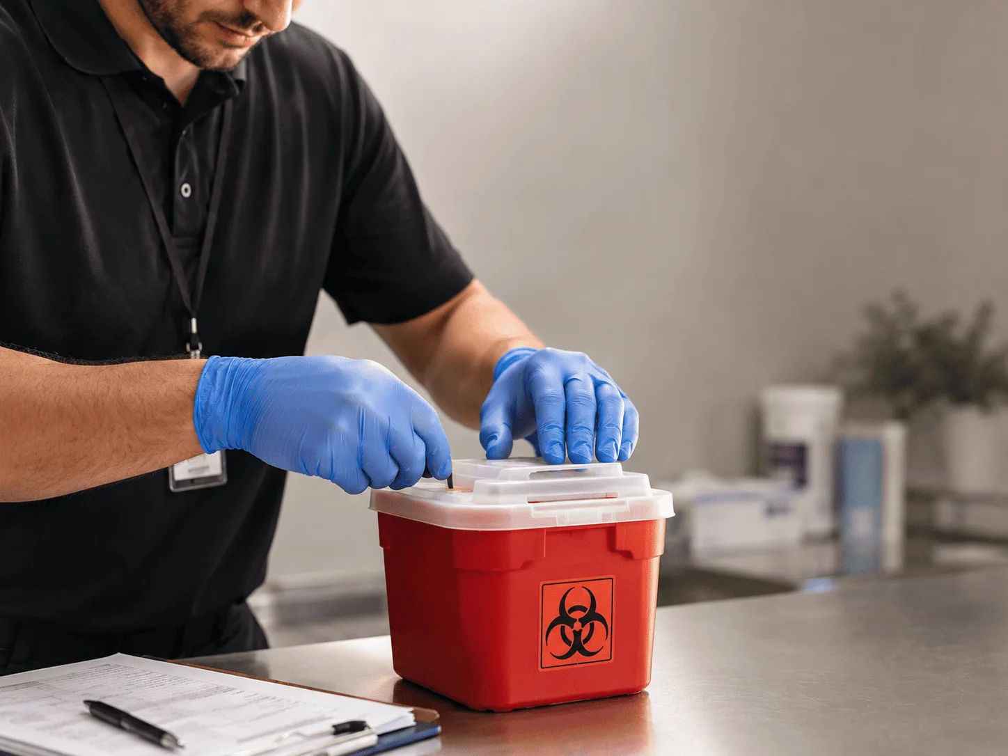 Why choose Sharps Waste Disposal in Montgomery, MI